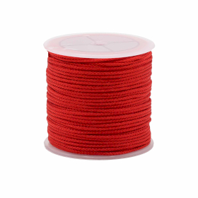 Rolo de Cordão Vermelho - 2mm x 25m