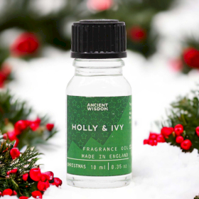 10x Óleo de Fragrância Holly & Ivy 10ml