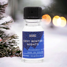 10x Óleo Fragrância Noites de inverno Acolhedoras 10ml