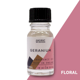 10x Óleo de fragrância de gerânio