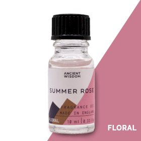 10x Aceites de Fragancia 10ml - Rosa de verano