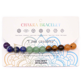 3x Pulseiras dos Chakras - 21 Pedras