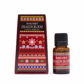 6x Óleos de Fragrância Indiano Banjara 10ml - Sangue de Dragão