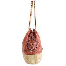 Mochila Natural Tye-Dye - Terracota - Hamsa