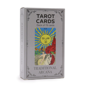 Cartas de Tarot com Livro Guia - Arcanos Tradicionais